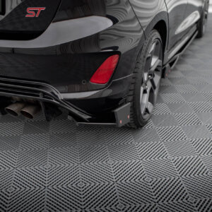 Maxton stražnji bočni difuzori V.4 + Flaps za Ford Fiesta ST Mk8
