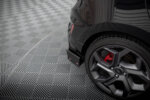 Maxton Rear Side Splitters V.4 + Flaps Ford Fiesta ST Mk8