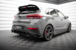 Maxton Rear Side Splitters V.4 + Flaps Hyundai I30 N Hatchback Mk3 Facelift