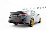 Maxton Rear Side Splitters V.4 + Flaps Skoda Octavia RS Combi / Liftback Mk4 / Mk4 Facelift