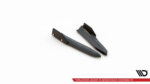 Maxton Rear Side Splitters V.4 + Flaps Skoda Octavia RS Combi / Liftback Mk4 / Mk4 Facelift