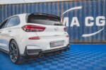 Maxton rear side splitters V.4 for Hyundai I30 N Mk3 Hatchback
