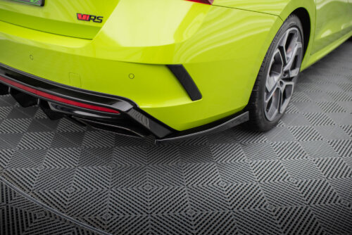 Maxton rear side splitters V.4 for Skoda Octavia RS Mk4
