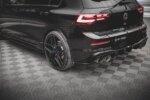 Maxton rear side splitters V.4 for Volkswagen Golf R Hatchback Mk8