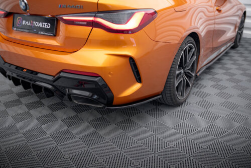 Maxton rear side splitters V.5 for BMW 4 M440i G22 / G23 / G22 Facelift / G23 Facelift
