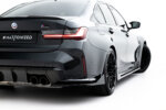 Maxton rear side splitters V.5 for BMW M3 Sedan / Touring G80 / G81
