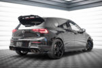 Maxton Rear Side Splitters V.5 + Flaps Volkswagen Golf R Hatchback Mk8