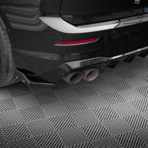 Maxton stražnji bočni difuzori V.5 + Flaps za Volkswagen Golf R Hatchback Mk8