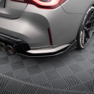 Maxton Rear Side Splitters V.5 (For rear valance v.1) BMW M4 G82 / G82 Facelift