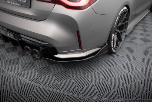 Maxton stražnji bočni difuzori V.5 (For rear valance v.1) za BMW M4 G82 / G82 Facelift