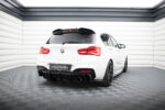 Maxton Rear Side Splitters V.5 (For rear valance v.3) BMW 1 M-Pack / M140i F20 Facelift