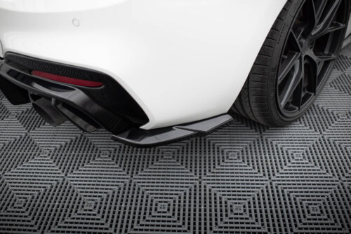Maxton Rear Side Splitters V.5 (For rear valance v.3) BMW 1 M-Pack / M140i F20 Facelift