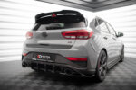 Maxton rear side splitters V.5 for Hyundai I30 N Hatchback Mk3 Facelift
