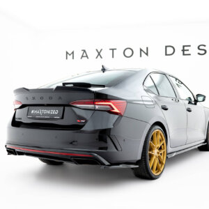Maxton stražnji bočni difuzori V.5 za Skoda Octavia RS Liftback / Combi Mk4 / Mk4 Facelift