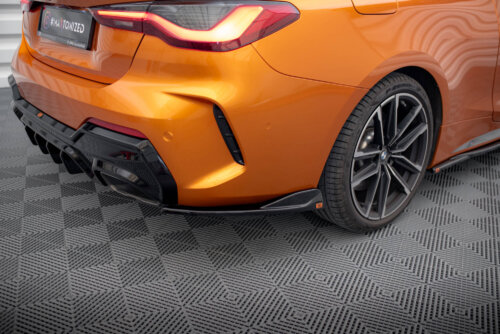 Maxton rear side splitters V.6 for BMW 4 M440i G22 / G23 / G22 Facelift / G23 Facelift