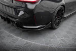 Maxton Rear Side Splitters V.6 CSL Look (For rear valance v.1) BMW M3 Sedan / Touring G80 / G81