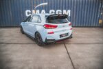 Maxton Rear Side Splitters V.6 + Flaps Hyundai I30 N Mk3 Hatchback