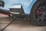 Maxton Rear Side Splitters V.6 + Flaps Hyundai I30 N Mk3 Hatchback