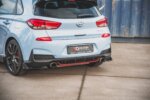 Maxton Rear Side Splitters V.6 + Flaps Hyundai I30 N Mk3 Hatchback