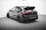 Maxton Rear Side Splitters V.6 + Flaps Volkswagen Golf R Hatchback Mk8