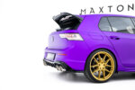 Maxton rear side splitters V.6 for Volkswagen Golf R Hatchback Mk8 Facelift