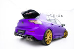 Maxton rear side splitters V.6 for Volkswagen Golf R Hatchback Mk8 Facelift