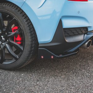 Maxton stražnji bočni difuzori V.7 + Flaps za Hyundai I30 N Mk3 Hatchback
