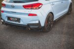 Maxton Rear Side Splitters V.7 + Flaps Hyundai I30 N Mk3 Hatchback