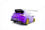 Maxton rear side splitters V.7 for Volkswagen Golf R Hatchback Mk8 / Mk8 Facelift