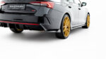 Maxton Rear Side Splitters V.8 Skoda Octavia RS Liftback / Combi Mk4 Facelift