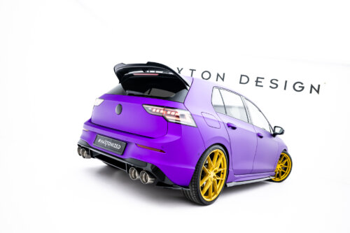 Maxton Rear Side Splitters V.8 Volkswagen Golf R Hatchback Mk8 / Mk8 Facelift