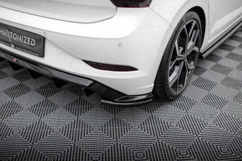 Maxton rear side splitters for Volkswagen Polo GTI Mk6 Facelift