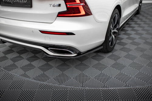 Maxton rear side splitters for Volvo S60/V60 R-Design Mk3