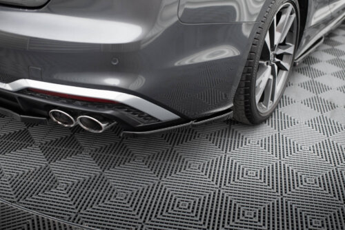 Maxton rear side splitters for Audi S5 Sportback / Coupe F5 Facelift