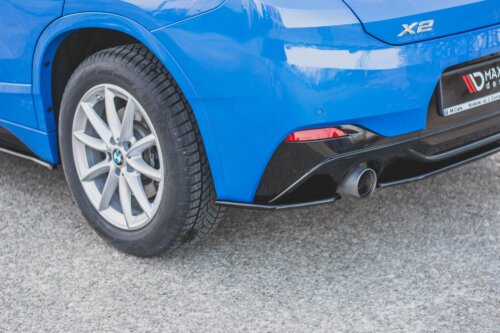 Maxton rear side splitters for BMW X2 F39 M-Pack