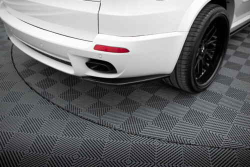 Maxton rear side splitters for BMW X5 E70 Facelit M-pack