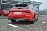 Maxton rear splitter for Audi A4 B9 S-Line