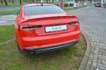 Maxton Rear Splitter Audi A5 F5 S-Line (without vertical bars)