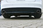 Maxton Rear Splitter Audi A5 S-Line 8T Facelift (with a vertical bar)
