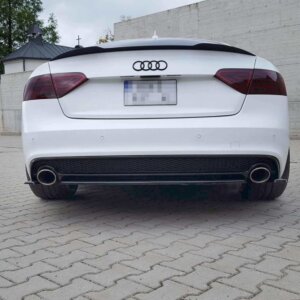 Maxton stražnji splitter za Audi A5 S-Line 8T Facelift (bez vertikalnih šipki)