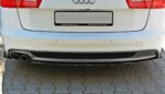 Maxton rear splitter for Audi A6 S-Line Avant C7