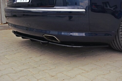 Maxton Rear Splitter Audi A8 W12 D3 (with vertical bars)