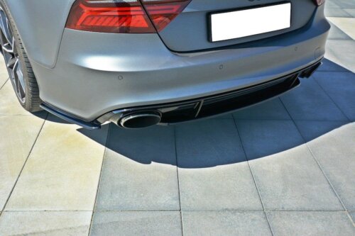 Maxton rear splitter for Audi RS7 C7