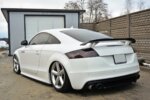 Maxton Rear Splitter Audi TT S 8J (with a vertical bar)