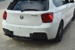 Maxton Rear Splitter BMW 1 F20/F21 M-Power (with vertical bars)