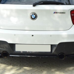 Maxton stražnji splitter za BMW 1 F20/F21 M-Power (s vertikalnim šipkama)