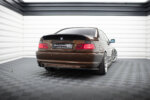 Maxton Rear Splitter BMW 3 E46 MPACK COUPE (with vertical bars)