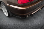 Maxton Rear Splitter BMW 3 E46 MPACK COUPE (with vertical bars)