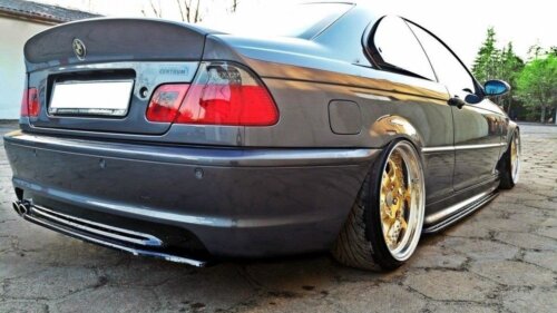 Maxton Rear Splitter BMW 3 E46 MPACK COUPE (without vertical bars)