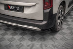 Maxton rear splitter for Citroen Berlingo Mk3